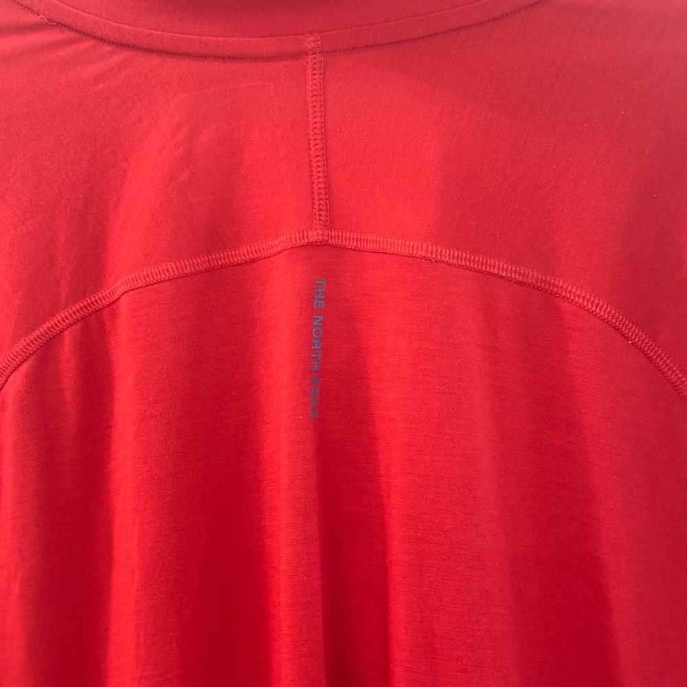 The North Face The North Face Red 1/4 zip pull ov… - image 8