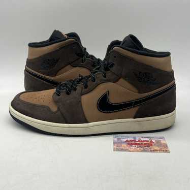 Nike Air Jordan 1 mid dark chocolate - image 1