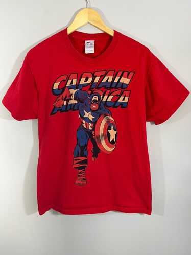 Comics × Marvel Comics × Vintage Captain America F
