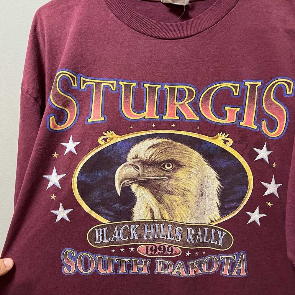 Vintage Vintage Men’s 1999 Sturgis Black Hills Ea… - image 2