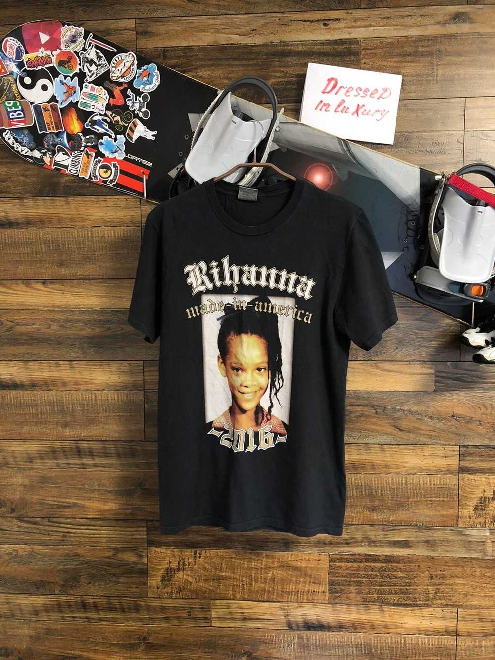 Band Tees × Rihanna × Vintage Vintage 2016 Rihann… - image 1