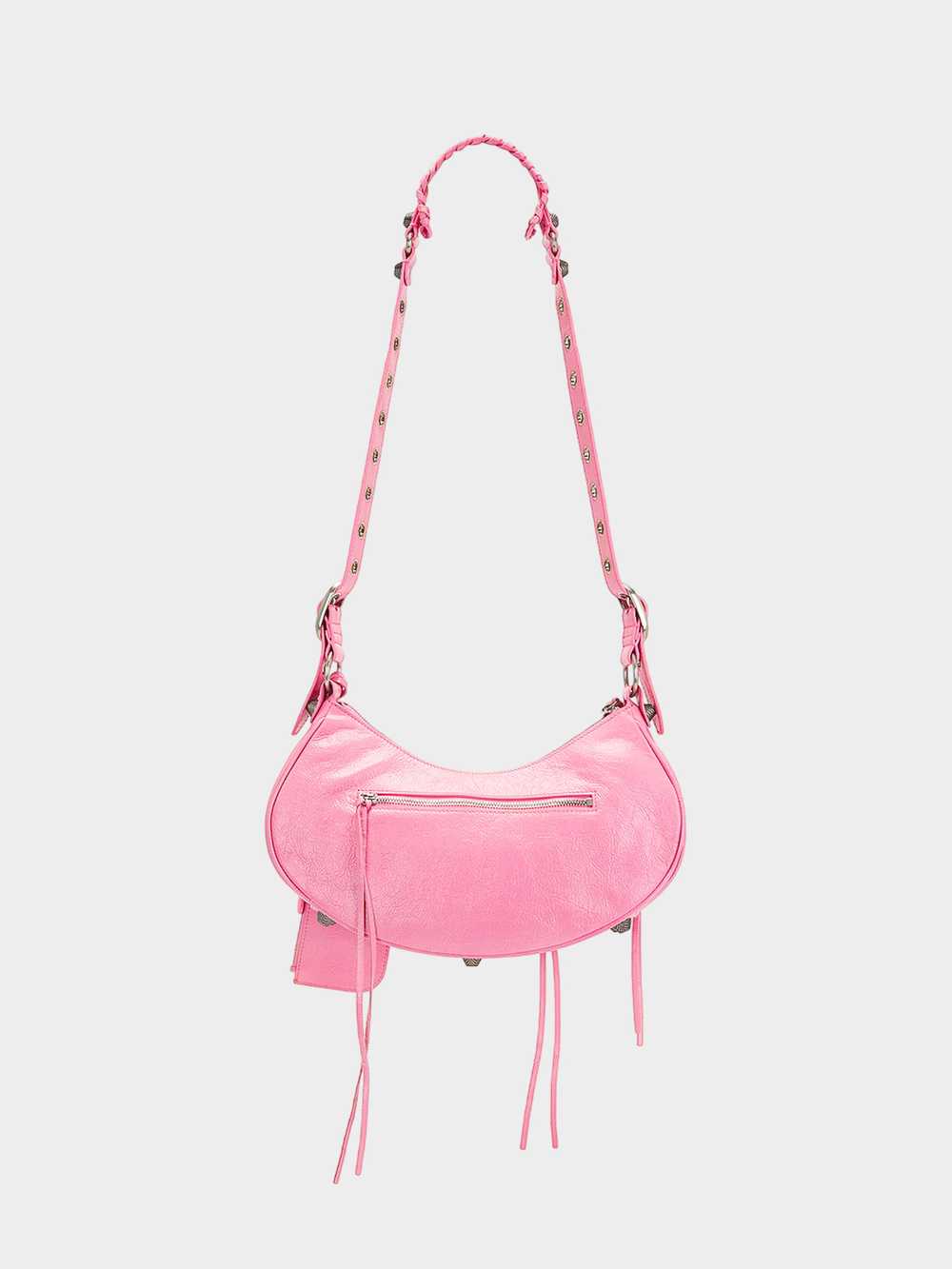 Balenciaga 2023 Pink Le Cagole XS Shoulder Bag - image 2