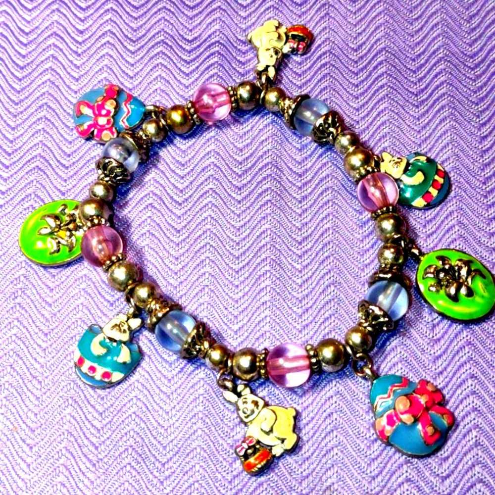 Easter bracelet very colorful - image 1