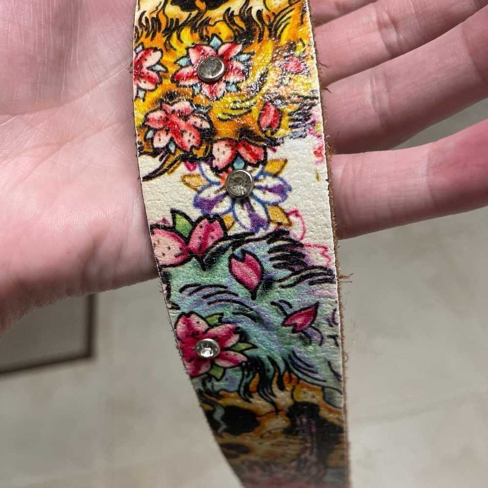 Vintage EdHardy belt. Pink very well kept. Cheape… - image 6