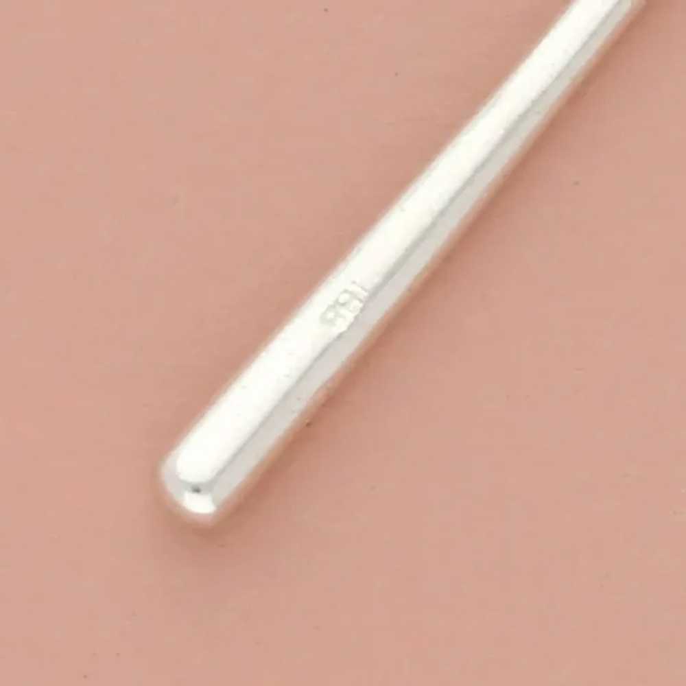 Sterling Silver Graduated Bar Charm - image 3