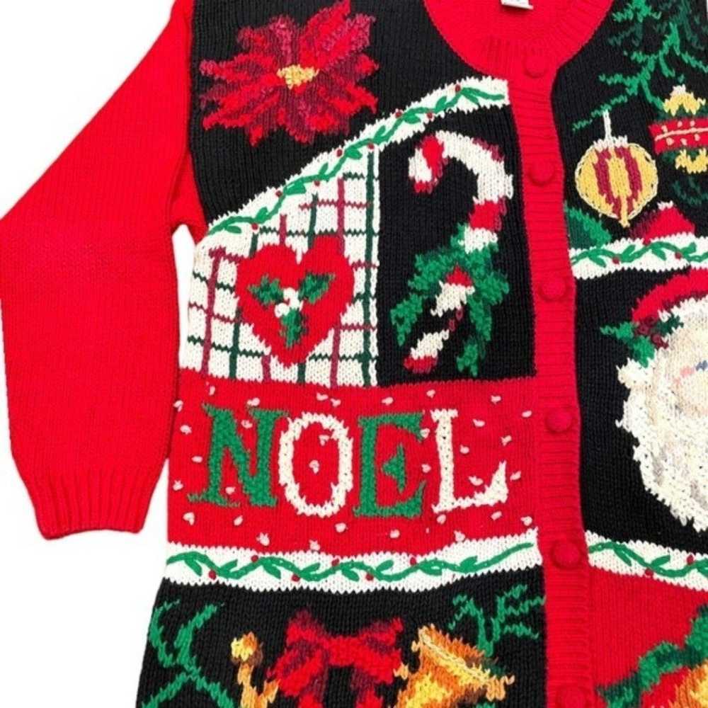 Tiara International Women’s L Christmas Sweater R… - image 2