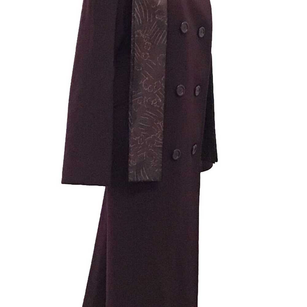 Alorna Women Vintage 90’s Coat, Plum Classic Coll… - image 3