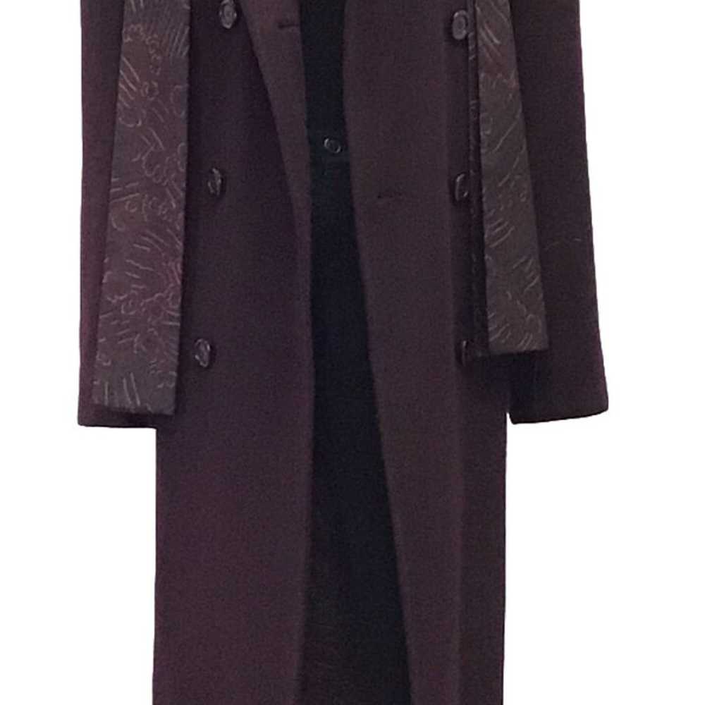Alorna Women Vintage 90’s Coat, Plum Classic Coll… - image 7