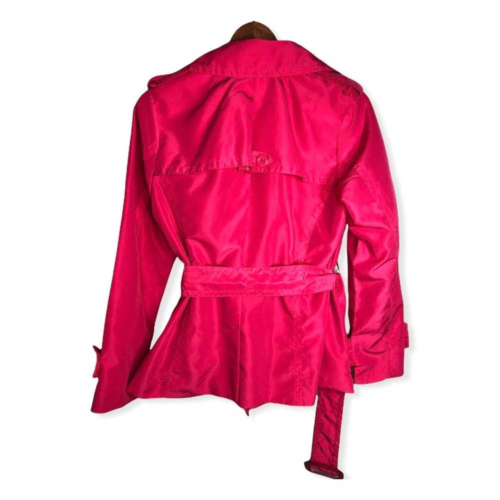 Dollhouse Outerwear Buttoned Belted Pink Trench C… - image 2
