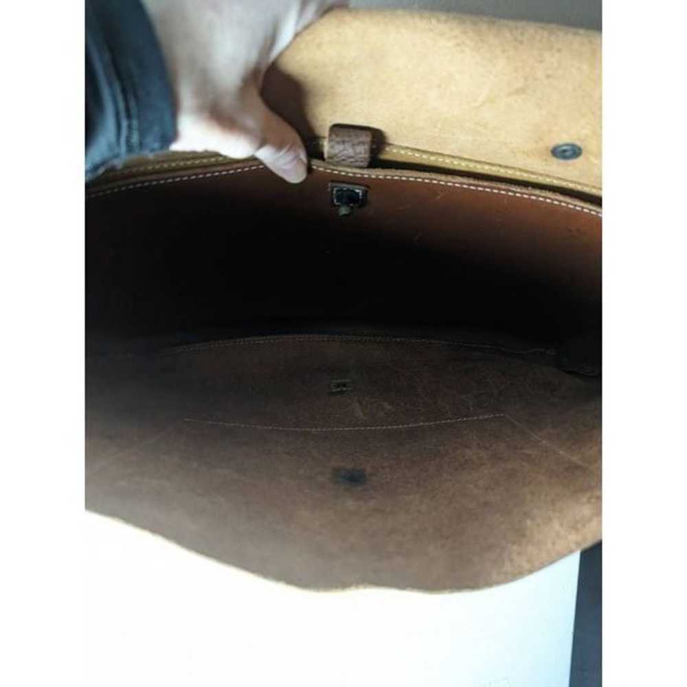 WHIPPING POST Vintage Brown Leather Messenger Bag - image 10