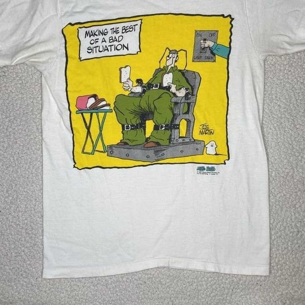 1989 Mister Boffo Humors Graphic Print T-Shirt: S… - image 4