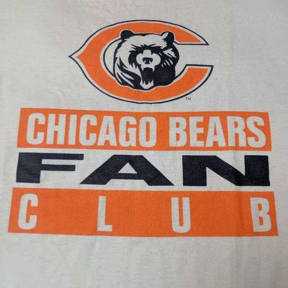 Vintage Chicago Bears Fan Club T Shirt - image 2