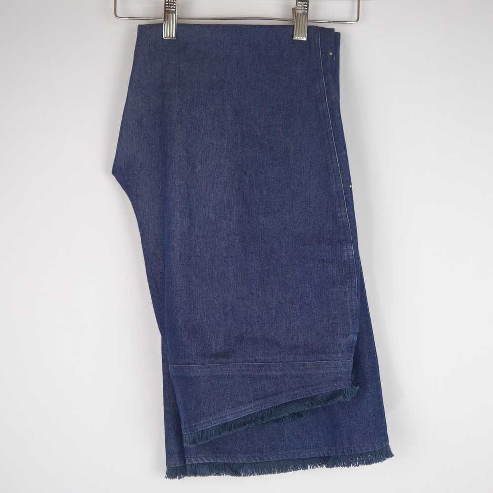 Escada - Vintage Escada blue denim jeans with met… - image 2