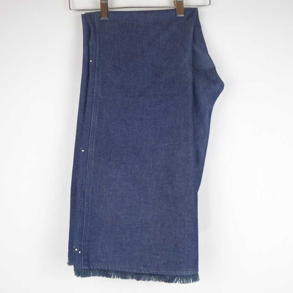 Escada - Vintage Escada blue denim jeans with met… - image 6