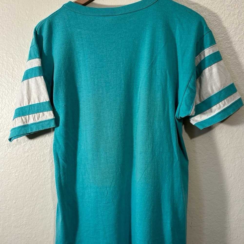 Vintage 80s 90s Miami Dolphins T-shirt - image 4