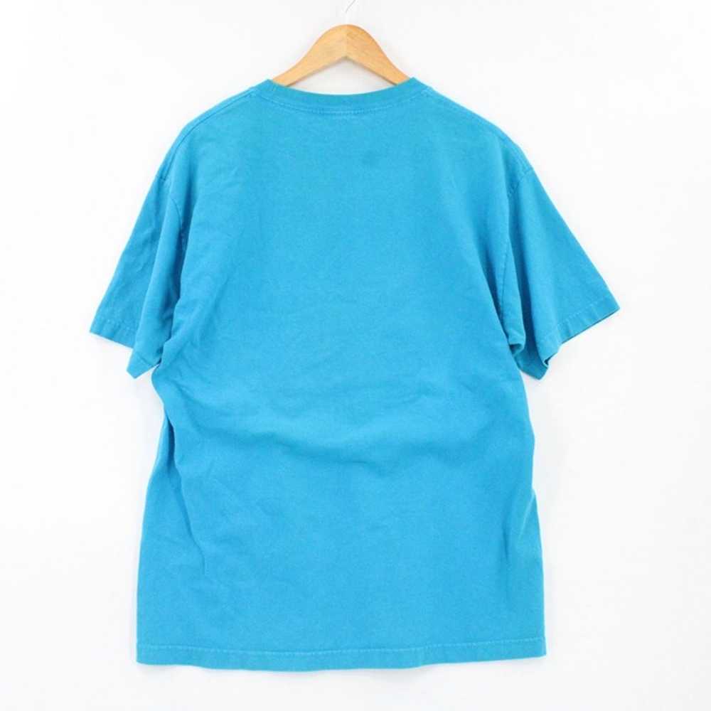 Vintage Alstyle Shirt Mens Light Blue LMFAO Sorry… - image 7