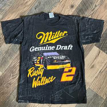 Vintage 90’s Nascar Racing Graphic T Shirt - image 1