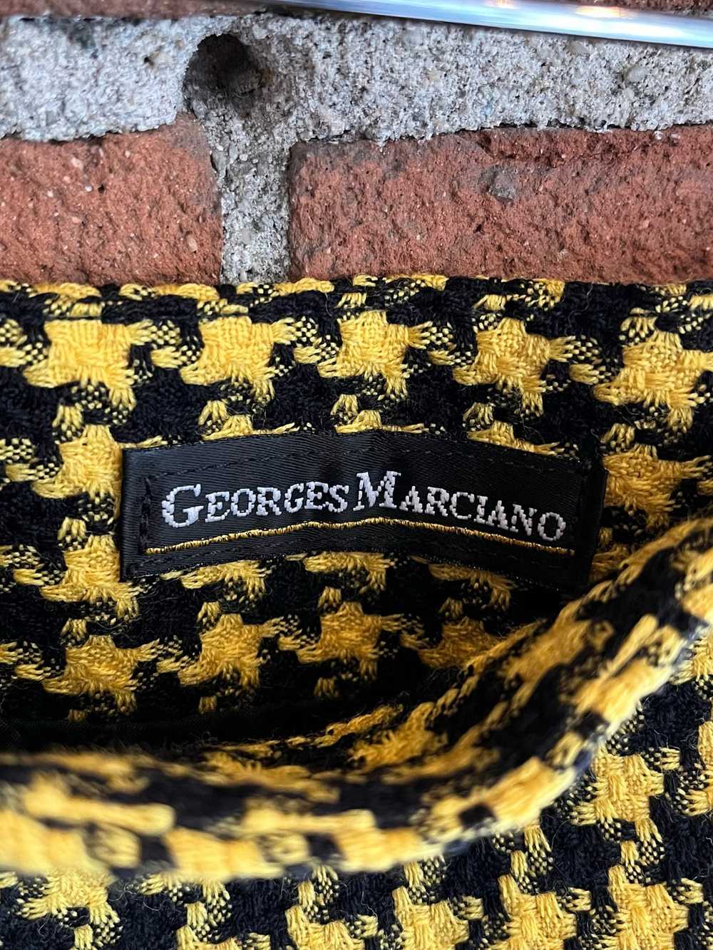 Y2K Yellow Tweed Georges Marciano - image 7