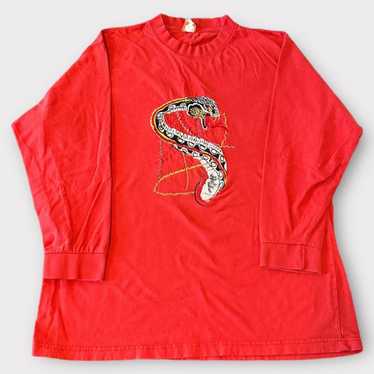 Vintage Y2K 2000’s Ed Hardy Long Sleeve T-Shirt S… - image 1