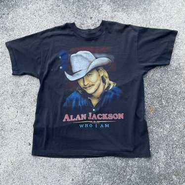 Vintage Single Stitch 1994 Alan Jackson Who I Am … - image 1
