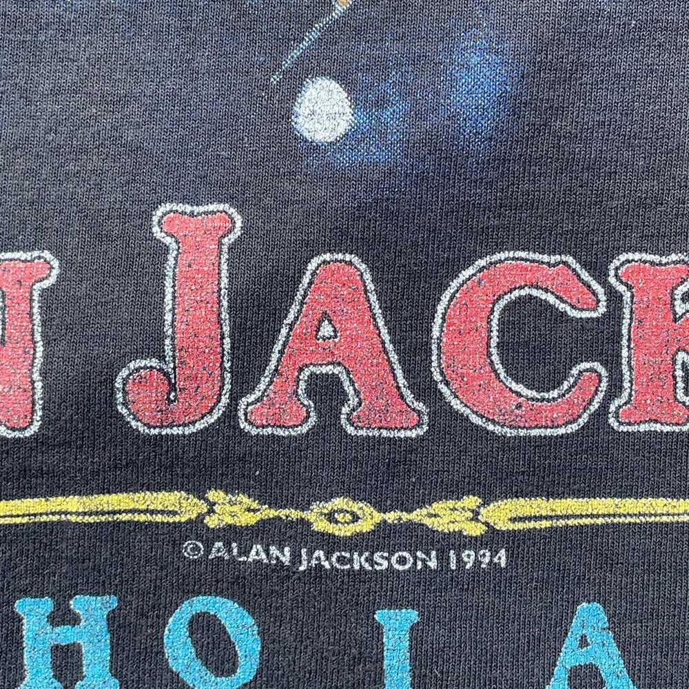 Vintage Single Stitch 1994 Alan Jackson Who I Am … - image 3
