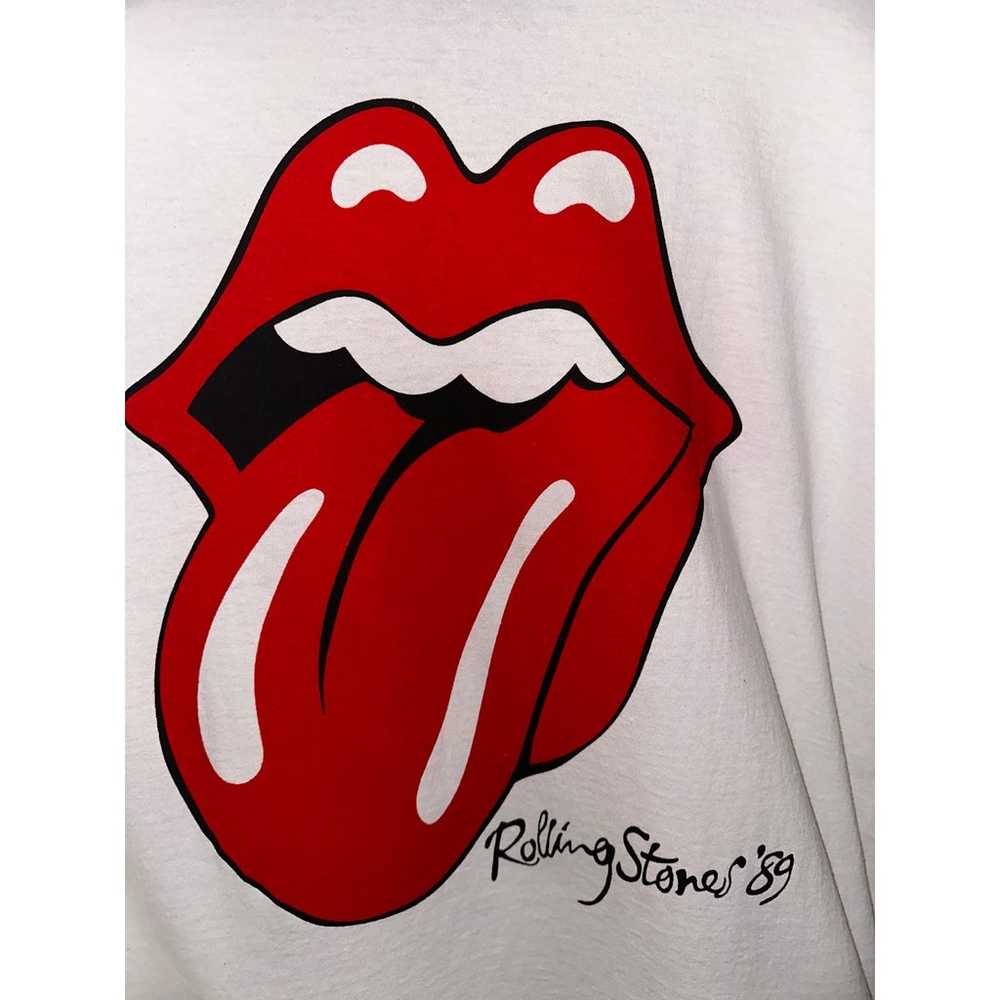 Rolling Stones '89 Tour Vintage Reprint Single St… - image 2