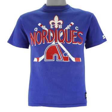 Starter (NHL) - Quebec Nordiques Single Stitch T-… - image 1