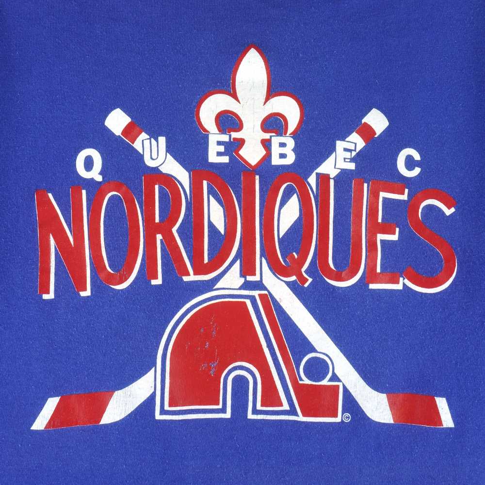 Starter (NHL) - Quebec Nordiques Single Stitch T-… - image 3