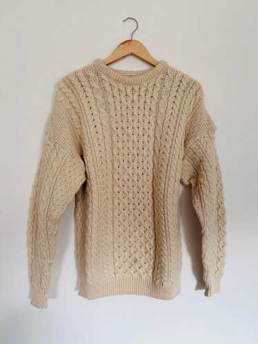 Carraigdonn Aran knit sweater (L) | Used,… - image 1