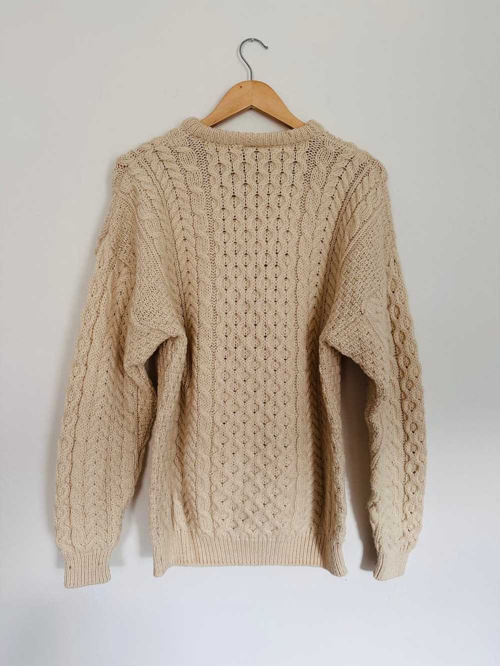 Carraigdonn Aran knit sweater (L) | Used,… - image 2