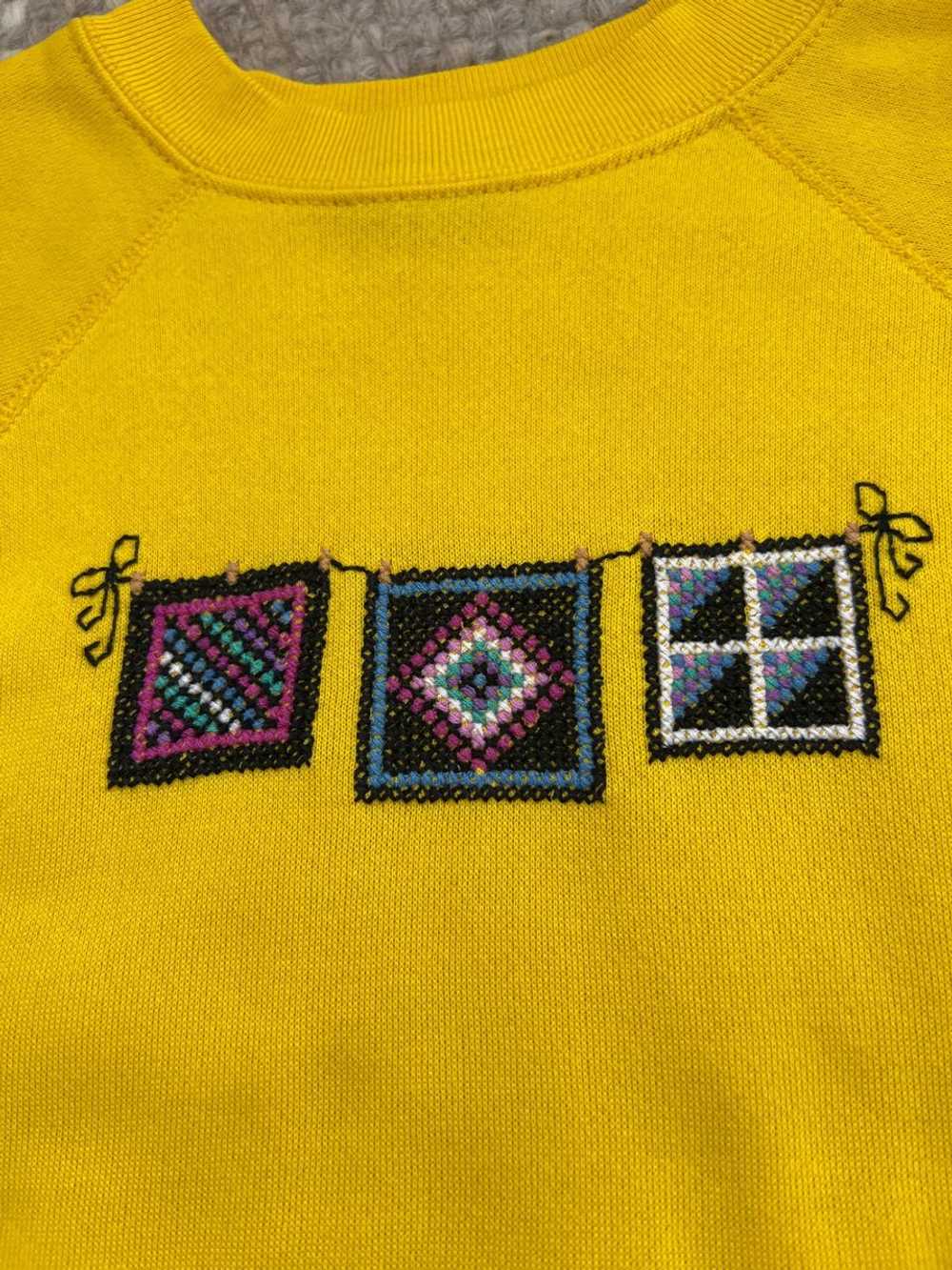 Tultex Ultra Fleece 220 Embroidered Raglan Crewne… - image 4