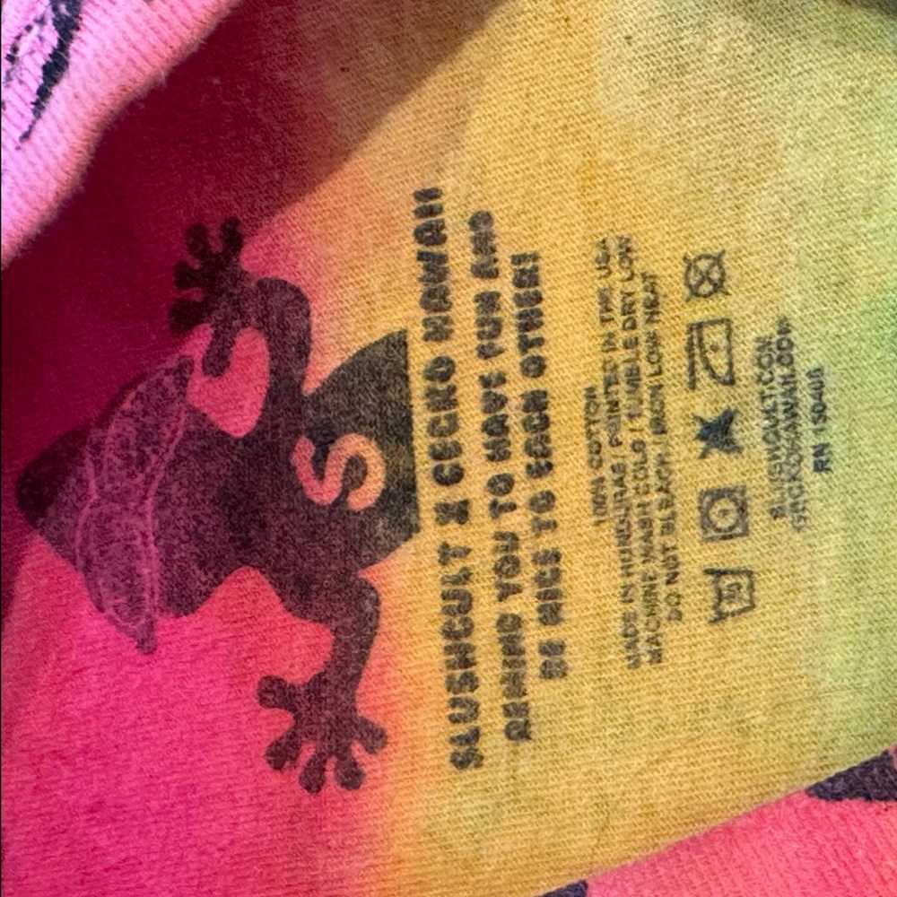Vintage 90s Slushcult X Gecko Hawaii T-Shirt Summ… - image 4