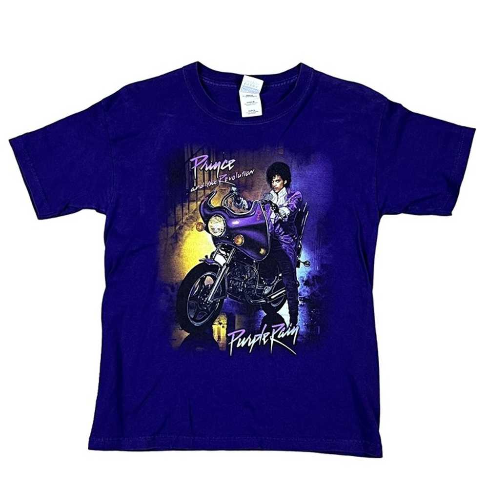 Prince Purple Rain Purple T-Shirt Size Youth Medi… - image 1