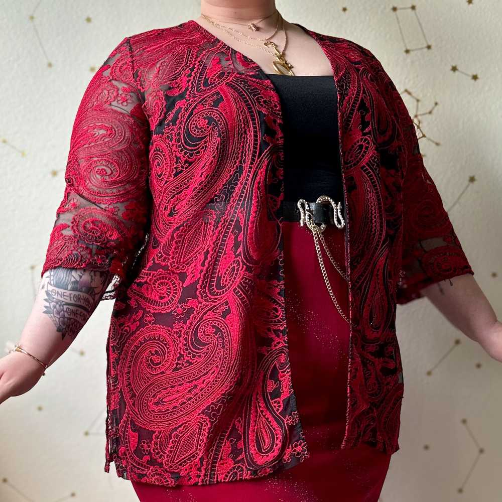 practical paisley duster - image 1