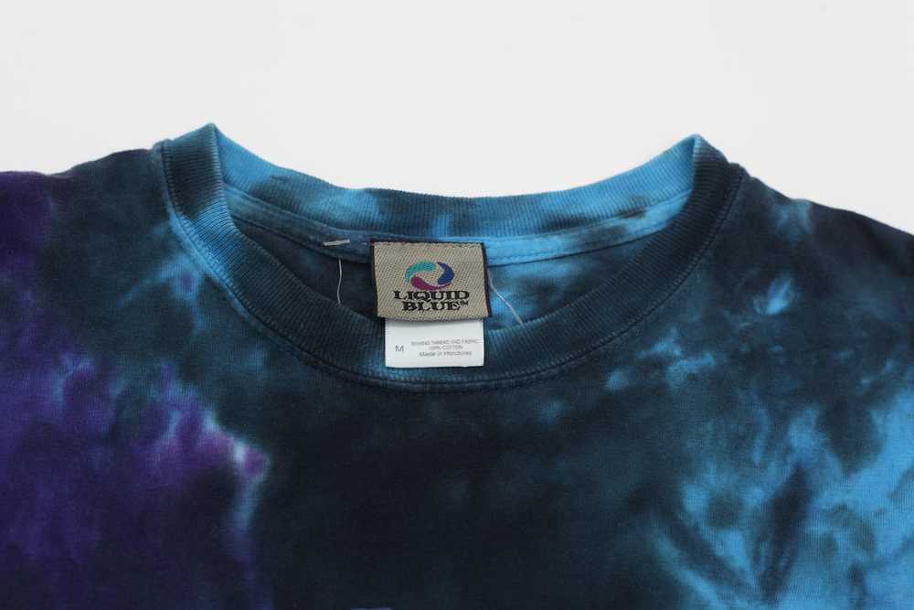 2000 Vintage Jimi Hendrix Tie Dyed T-Shirt Liquid… - image 3