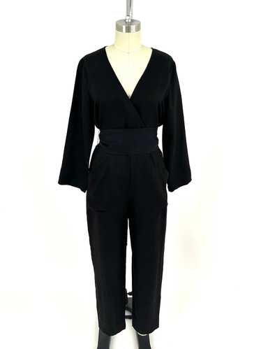 Apiece Apart Linen Tie Jumpsuit