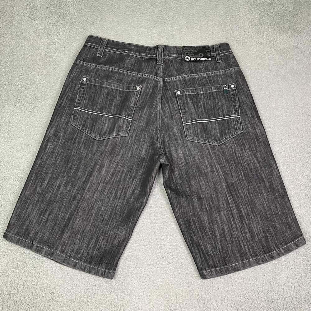 Vintage y2k South Pole baggy jean shorts - image 1