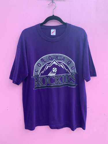 JERZEES COLORADO ROCKIES / XL-46 / PURPLE/GRAY AND