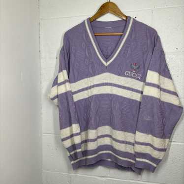 Vintage 90s Designer Knit Sweater - image 1
