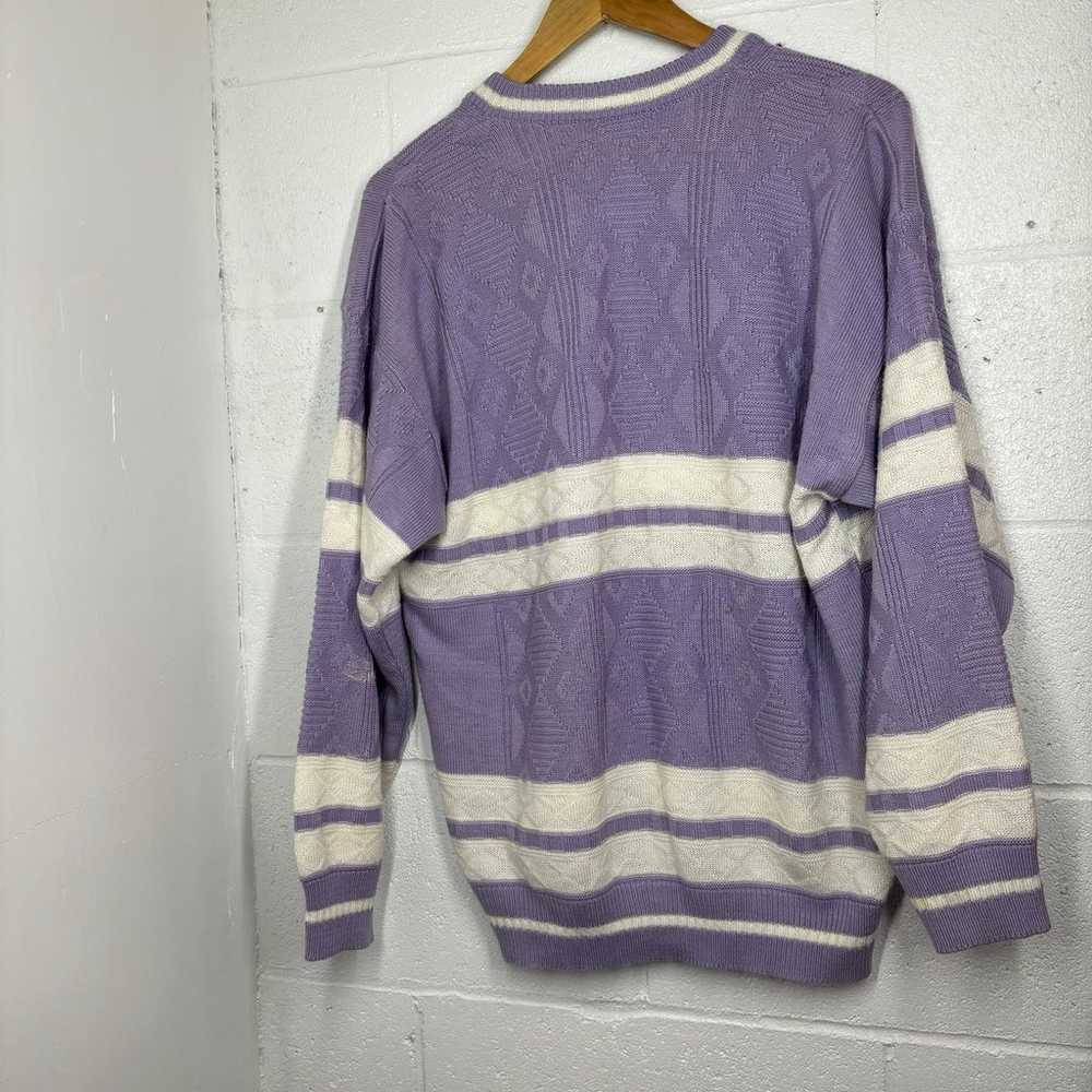 Vintage 90s Designer Knit Sweater - image 2