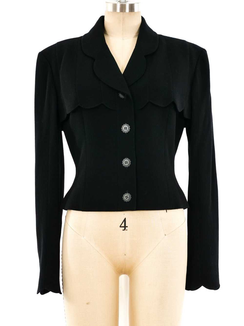 Karl Lagerfeld Wool Maxi Skirt Ensemble - image 5