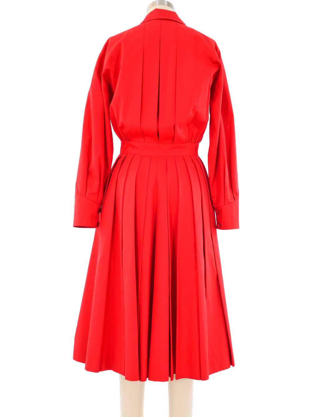 Karl Lagerfeld Red Shirt Dress - image 6