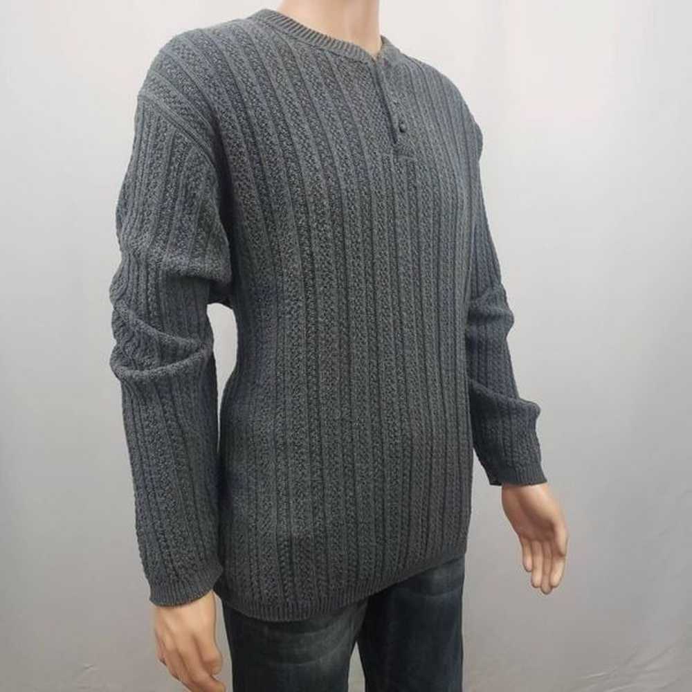 Vintage Bill Blass Sweater 90s Hand Framed Made i… - image 3