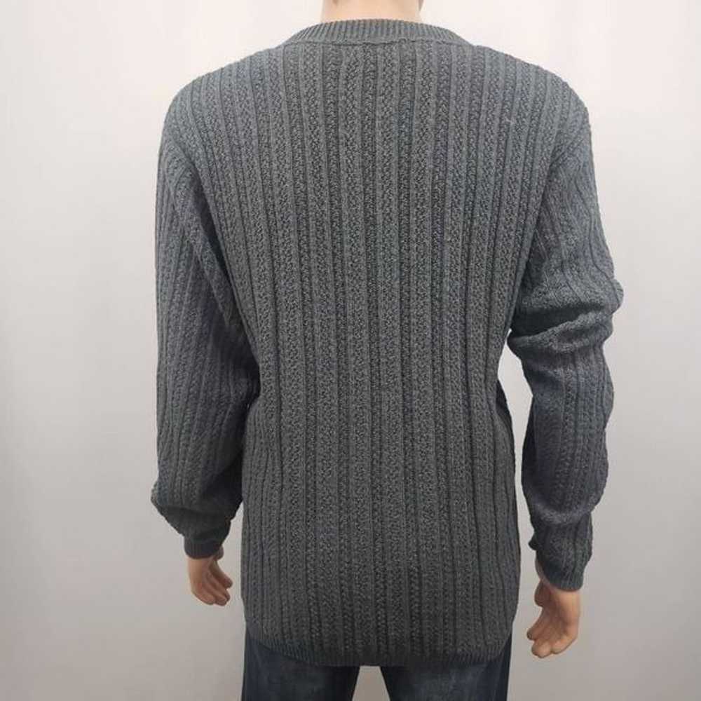 Vintage Bill Blass Sweater 90s Hand Framed Made i… - image 5