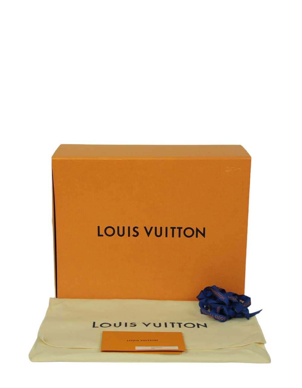 Louis Vuitton '22 Navy Lambskin Monogram Coussin … - image 8