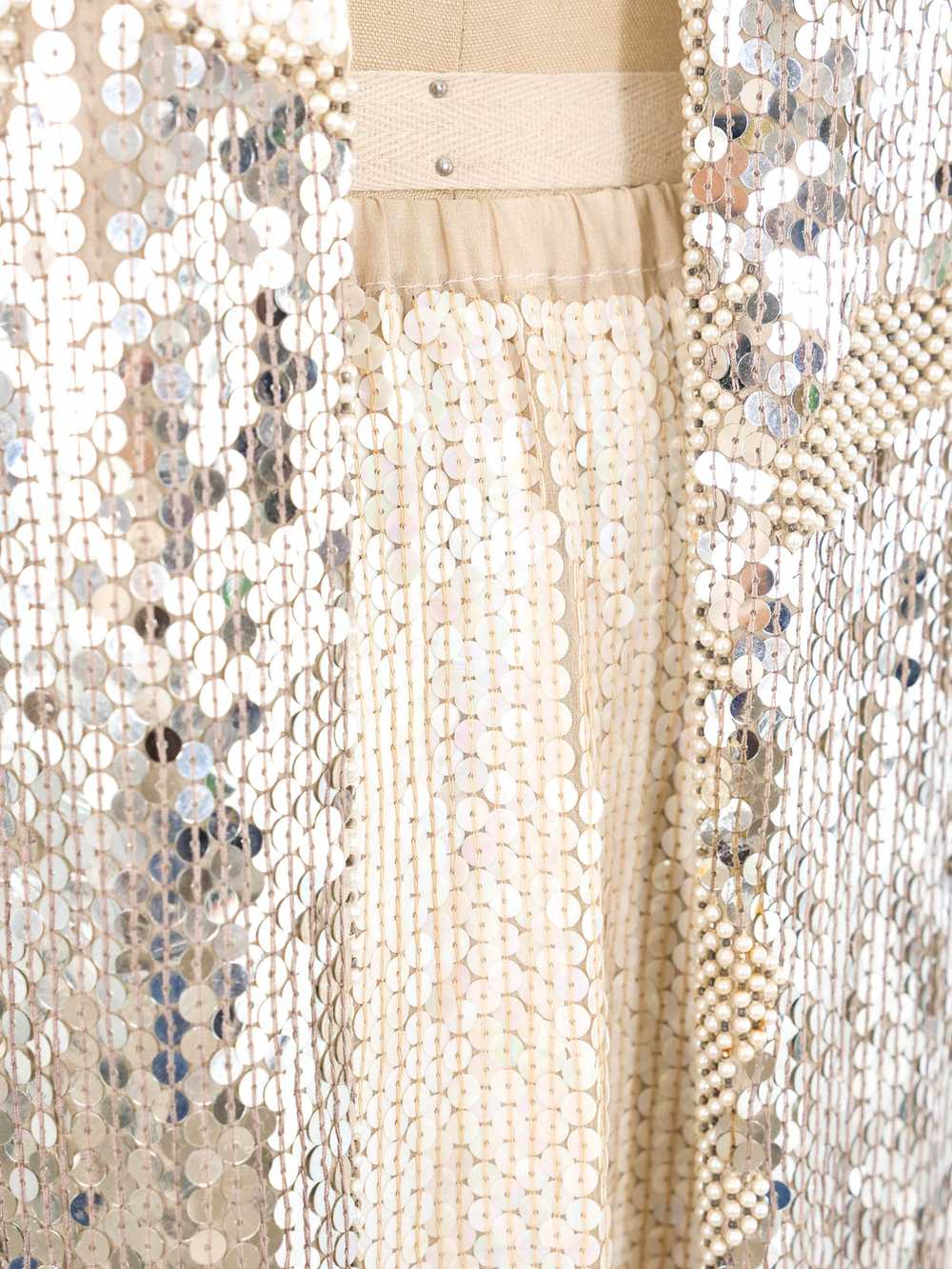 Halston Sequin Embellished Skirt Ensemble - image 5