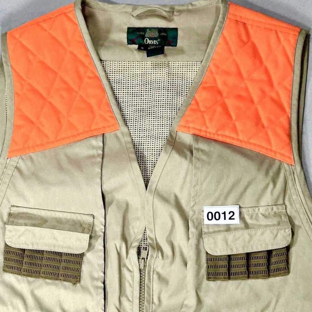 Vintage Orvis Vest Mens Small Beige Fly Fishing O… - image 12