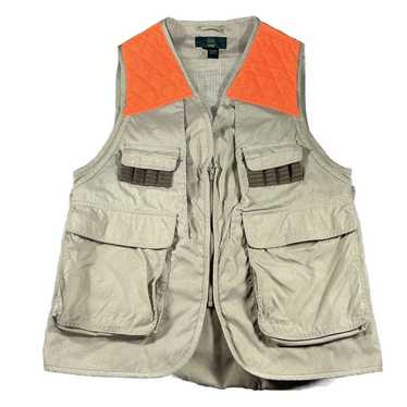 Vintage Orvis Vest Mens Small Beige Fly Fishing O… - image 1