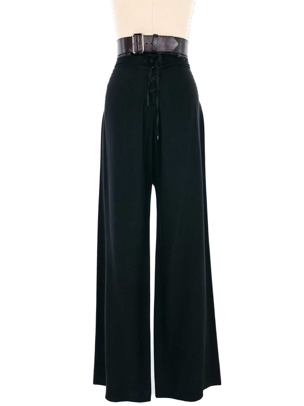 Jean Paul Gaultier Zip Away Belt Sailor Pants - image 4