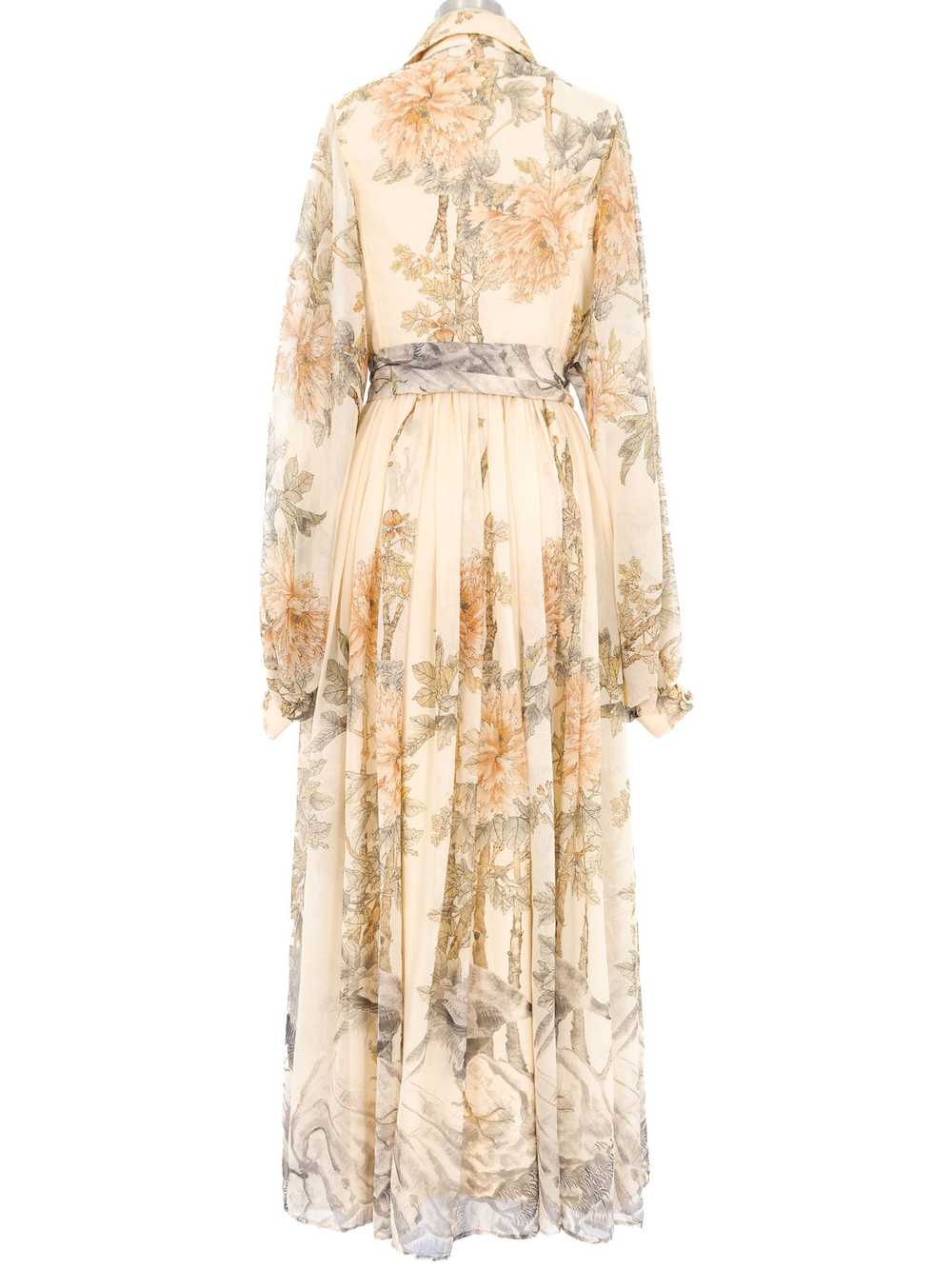Jean Varon Floral Printed Maxi Dress - image 4